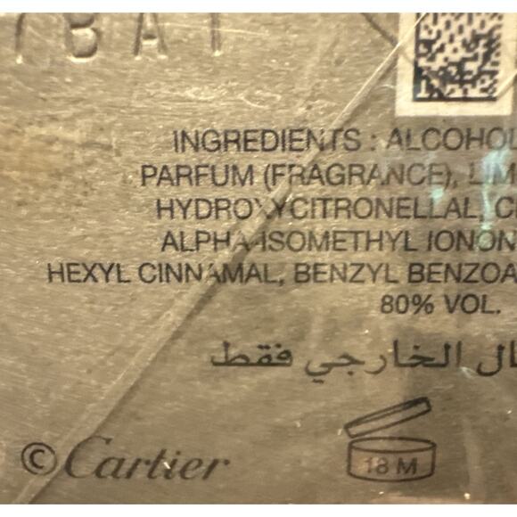 NEW Authentic Paris Eau De Cartier 3.3 oz Eau De Toilette Spray Unisex Sealed - Picture 9 of 9